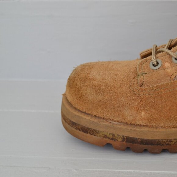 Vibram Gortex Beige Military US Army Flight Combat Boots Men's 4.5 R 03-D-0320 - Picture 8 of 9